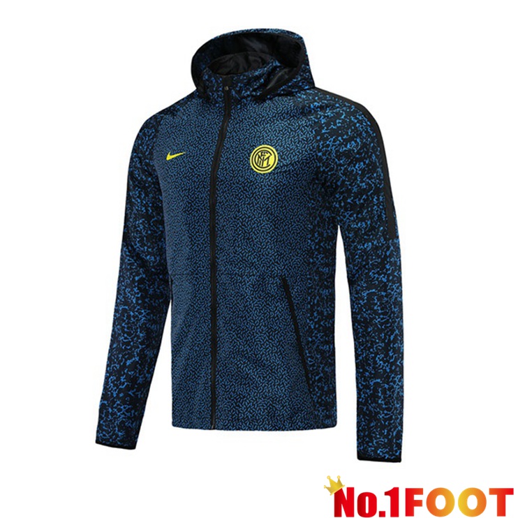 Inter Milan Training Jacket Windbreaker Blue Black 2021/2022