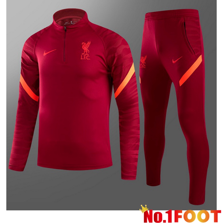 FC Liverpool Kids Training Tracksuit Red 2021/2022