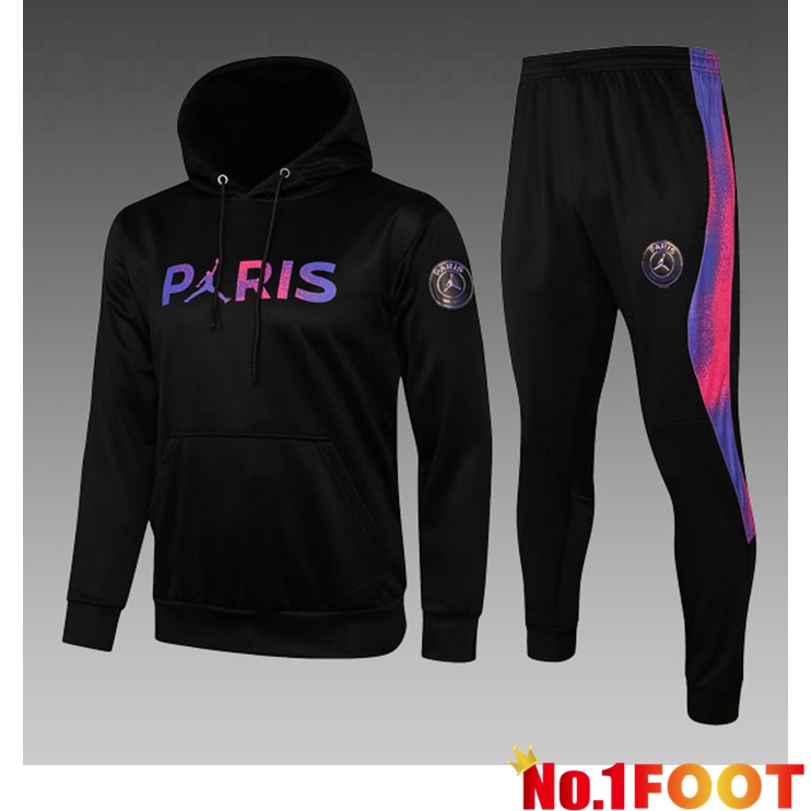 Jordan PSG Kids Training Tracksuit Hoodie Black 2021/2022