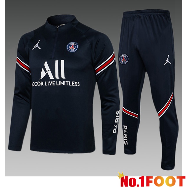 Paris PSG Kids Training Tracksuit Blue Royal 2021/2022