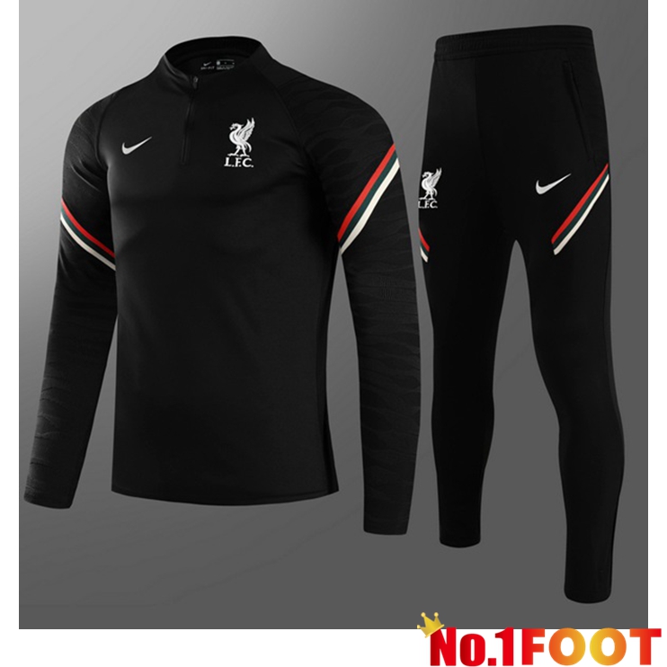 FC Liverpool Kids Training Tracksuit Black 2021/2022