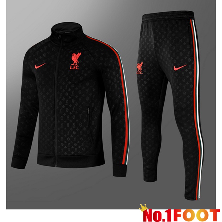 FC Liverpool Kids Training Tracksuit Black 2021/2022