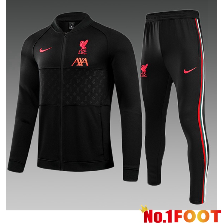 FC Liverpool Kids Training Tracksuit Black 2021/2022