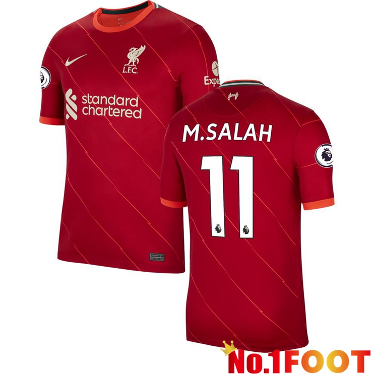 FC Liverpool (M.SALAH 11) Home Jersey Red 2021/2022