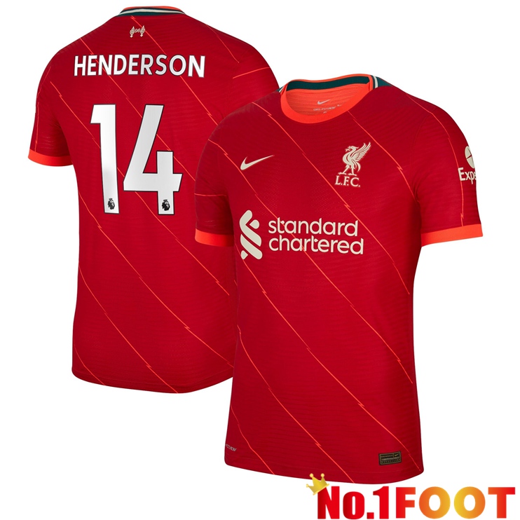 FC Liverpool (HENDERSON 14) Home Jersey Red 2021/2022