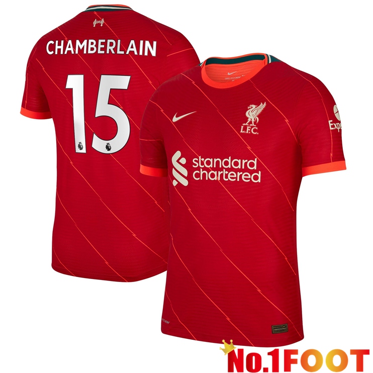 FC Liverpool (Chamberlain 15) Home Jersey Red 2021/2022