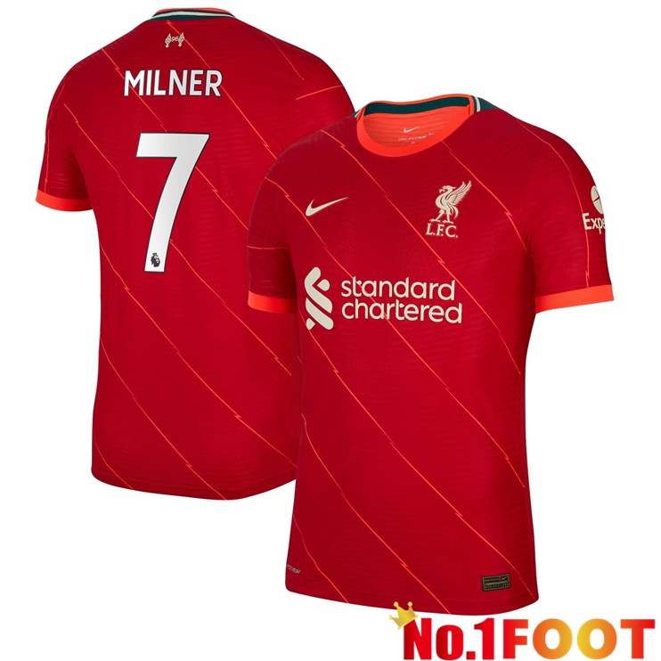 FC Liverpool (MILNER 7) Home Jersey Red 2021/2022