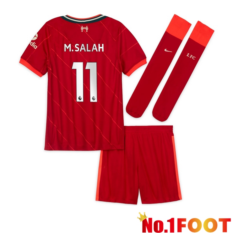 FC Liverpool (M.SALAH 11) Kids Home Jersey Red 2021/2022