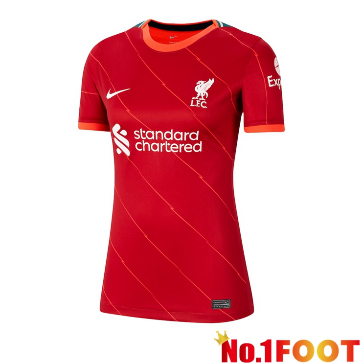 FC Liverpool Womens Home Jersey Red 2021/2022