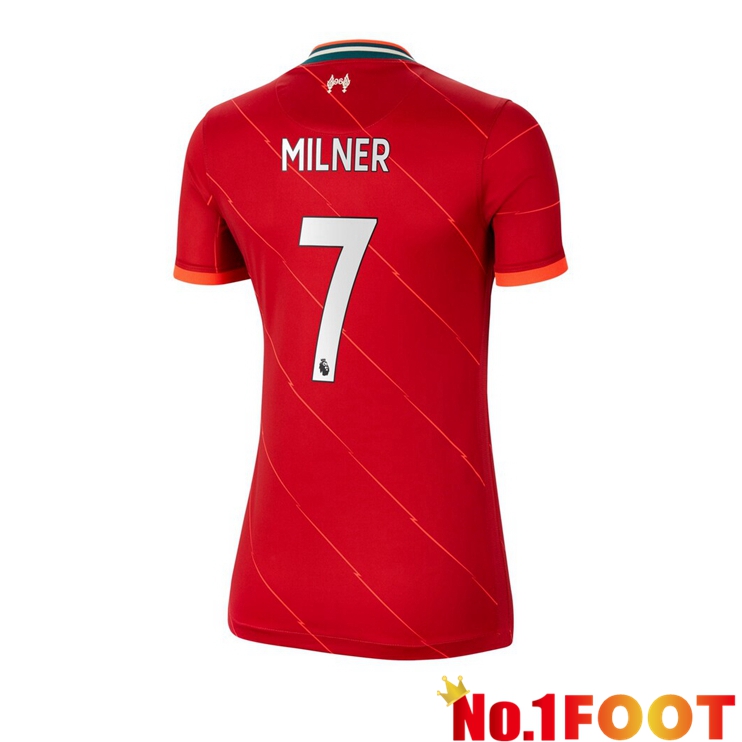 FC Liverpool (MILNER 7) Womens Home Jersey Red 2021/2022