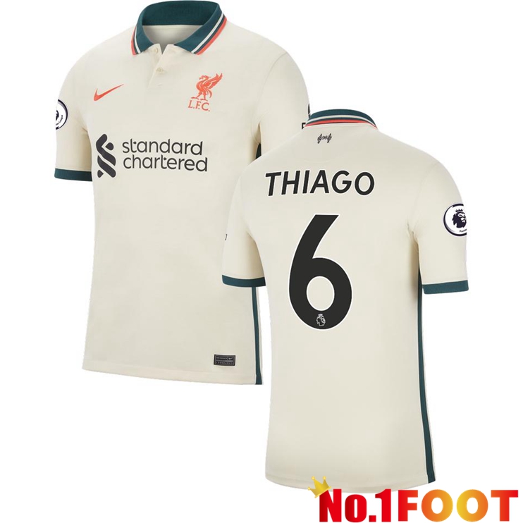 FC Liverpool (THIAGO 6) Away Jersey Bronzer 2021/2022