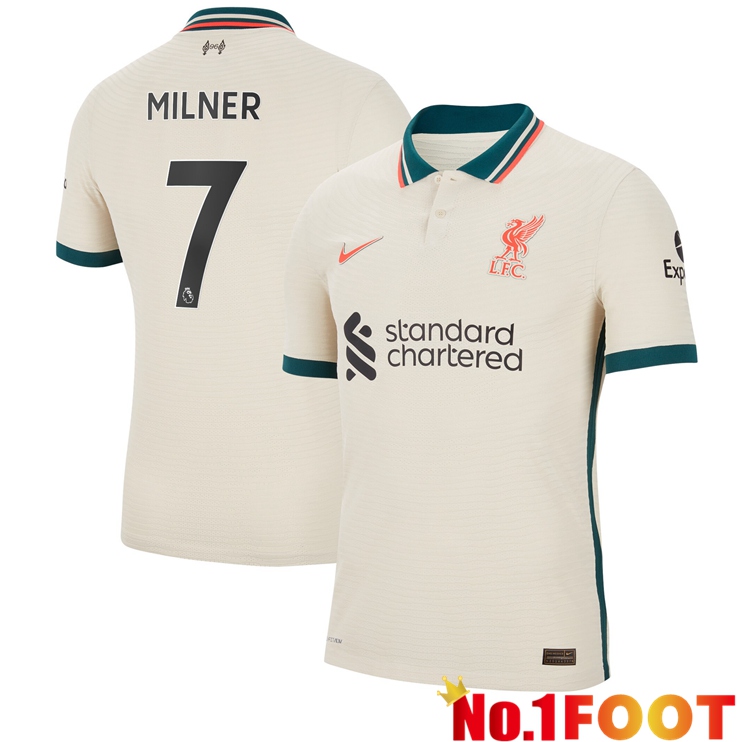 FC Liverpool (MILNER 7) Away Jersey Bronzer 2021/2022