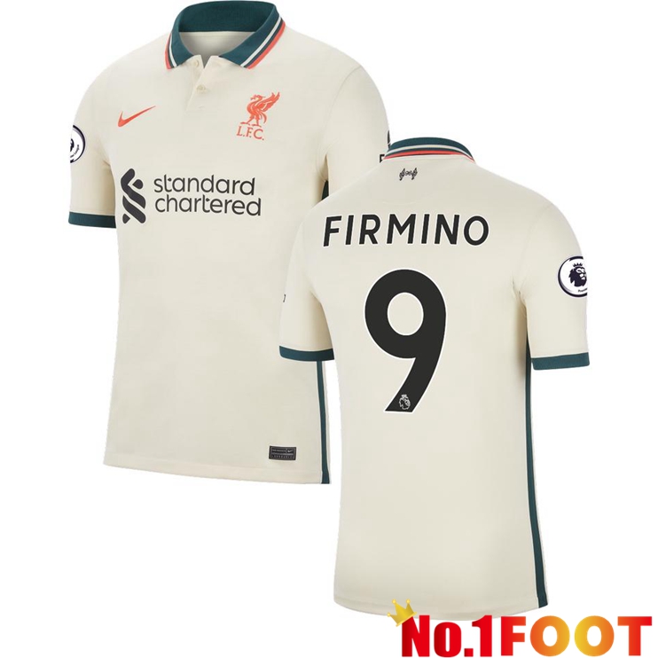 FC Liverpool (FIRMINO 9) Away Jersey Bronzer 2021/2022