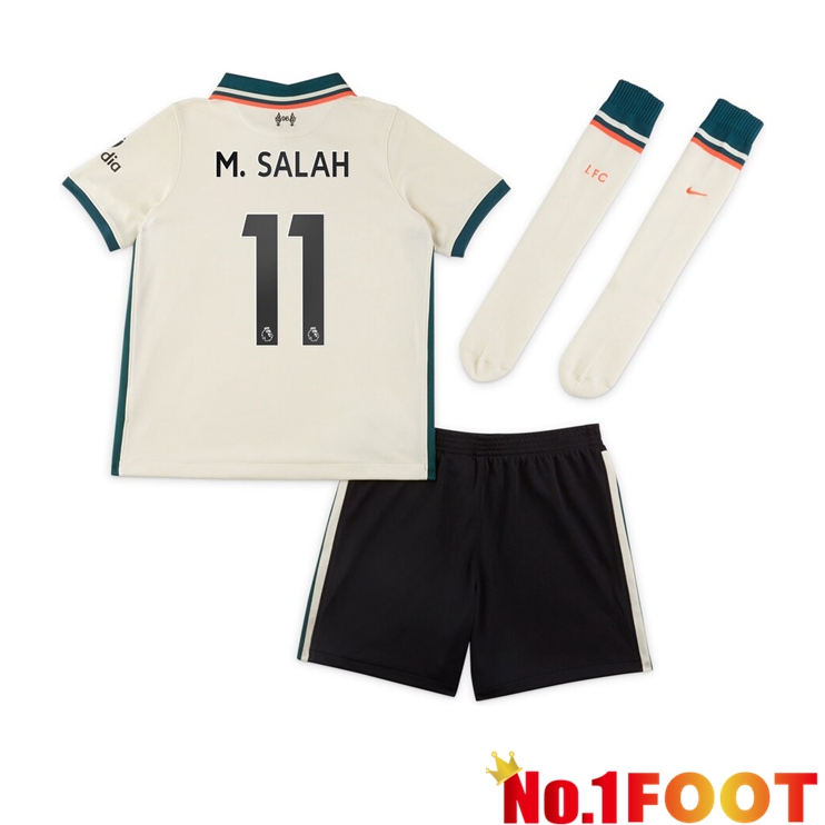 FC Liverpool (M.SALAH 11) Kids Away Jersey Bronzer 2021/2022