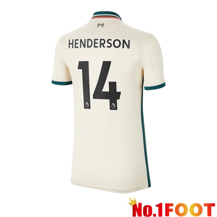 FC Liverpool (HENDERSON 14) Womens Away Jersey Bronzer 2021/2022