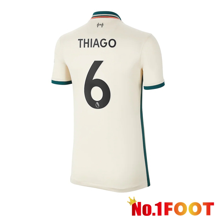 FC Liverpool (THIAGO 6) Womens Away Jersey Bronzer 2021/2022