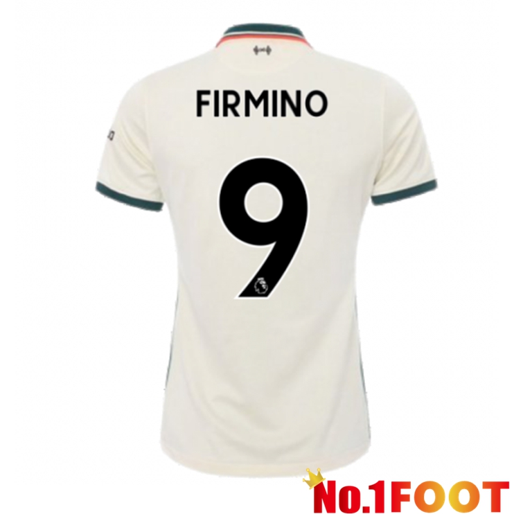 FC Liverpool (FIRMINO 9) Womens Away Jersey Bronzer 2021/2022