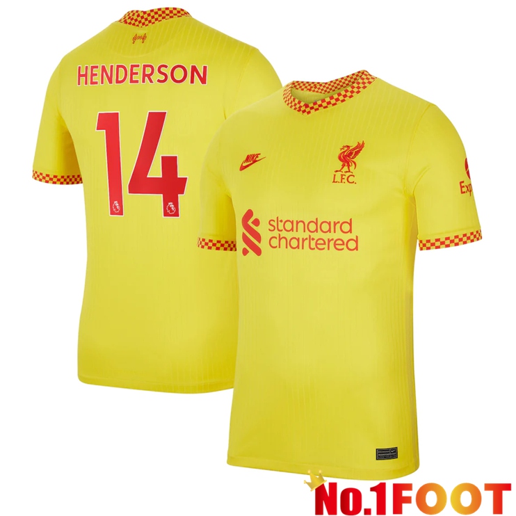 FC Liverpool (HENDERSON 14) Third Jersey Yellow 2021/2022