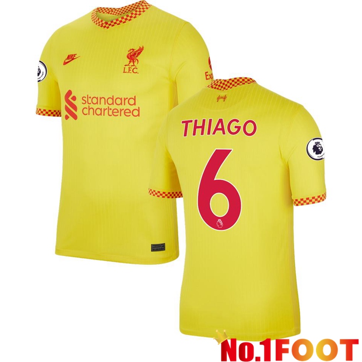 FC Liverpool (THIAGO 6) Third Jersey Yellow 2021/2022