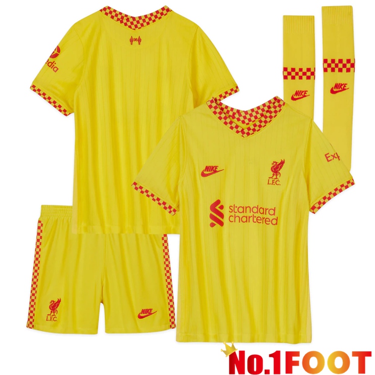 FC Liverpool Kids Third Jersey Yellow 2021/2022