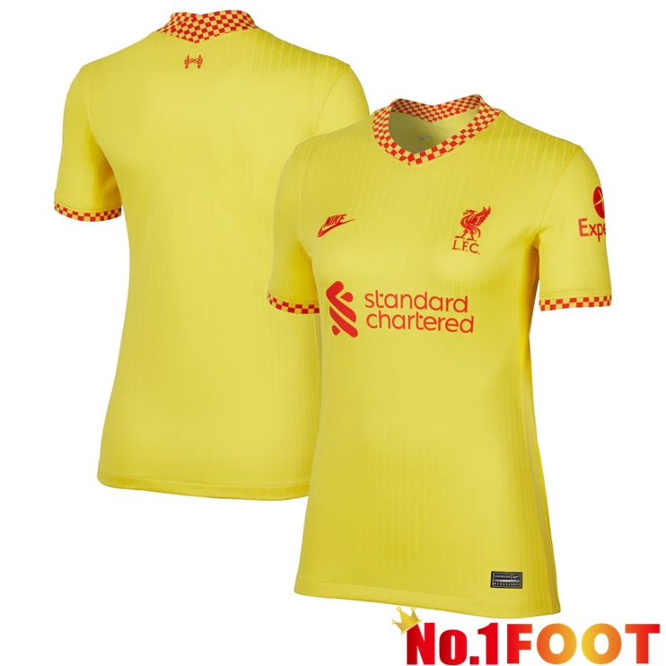 FC Liverpool Womens Third Jersey Yellow 2021/2022