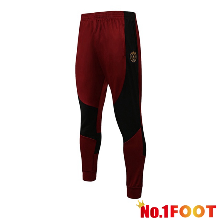 Jordan PSG Training Pants Red Black 2021/2022