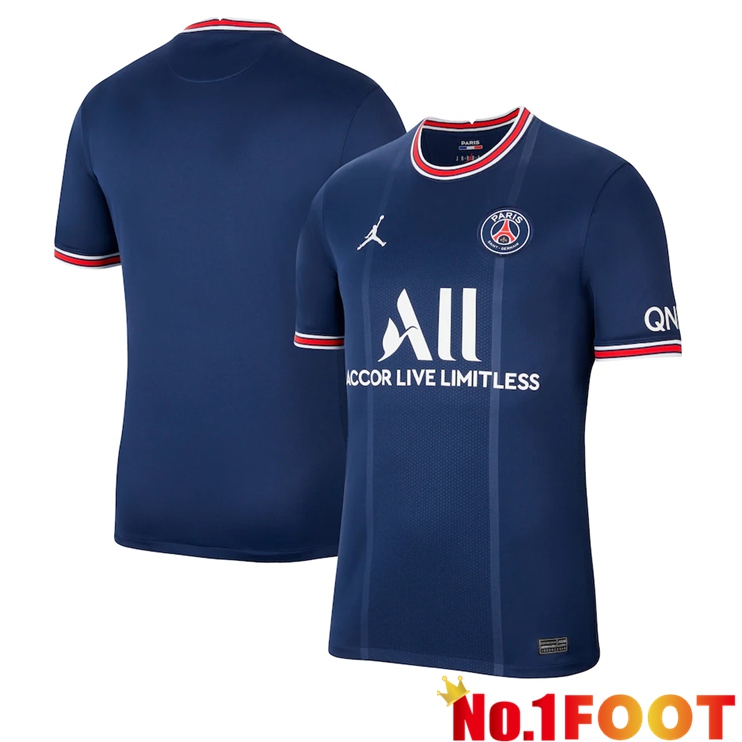 Paris Saint Germain Home Jersey Stadium x Jordan Blue 2021/2022