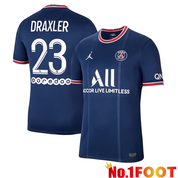 Paris Saint Germain (Draxler 23) Home Jersey Blue 2021/2022