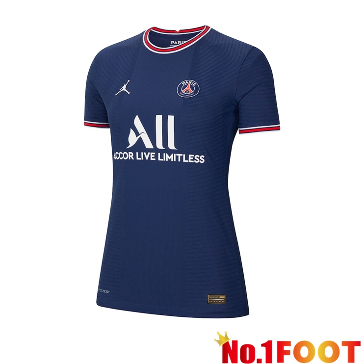 Paris Saint Germain x Jordan Womens Home Jersey Blue 2021/2022