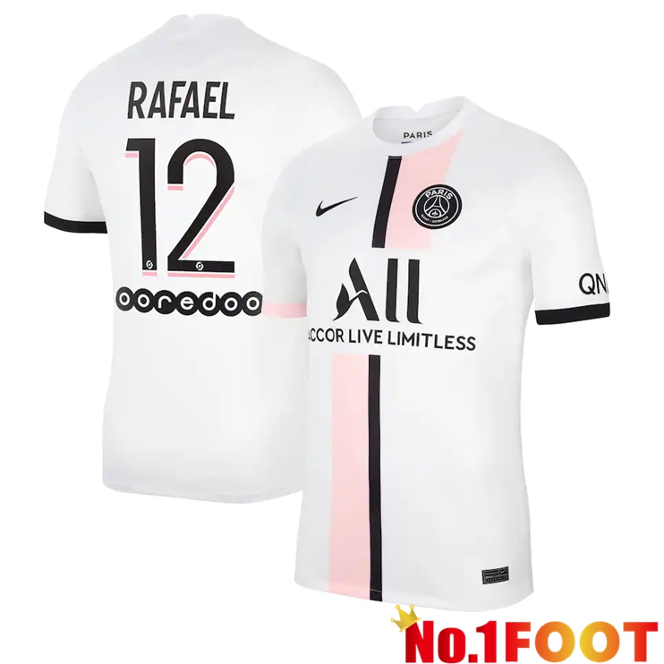 Paris Saint Germain (Rafael 12) Away Jersey White 2021/2022