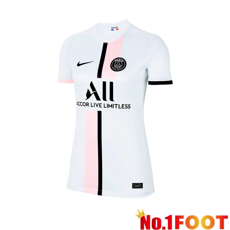 Paris Saint Germain x Jordan Womens Away Jersey White 2021/2022