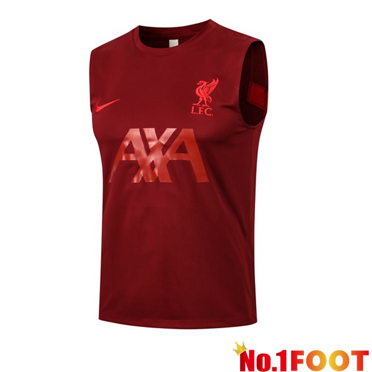 FC Liverpool Football Vest Red 2021/2022