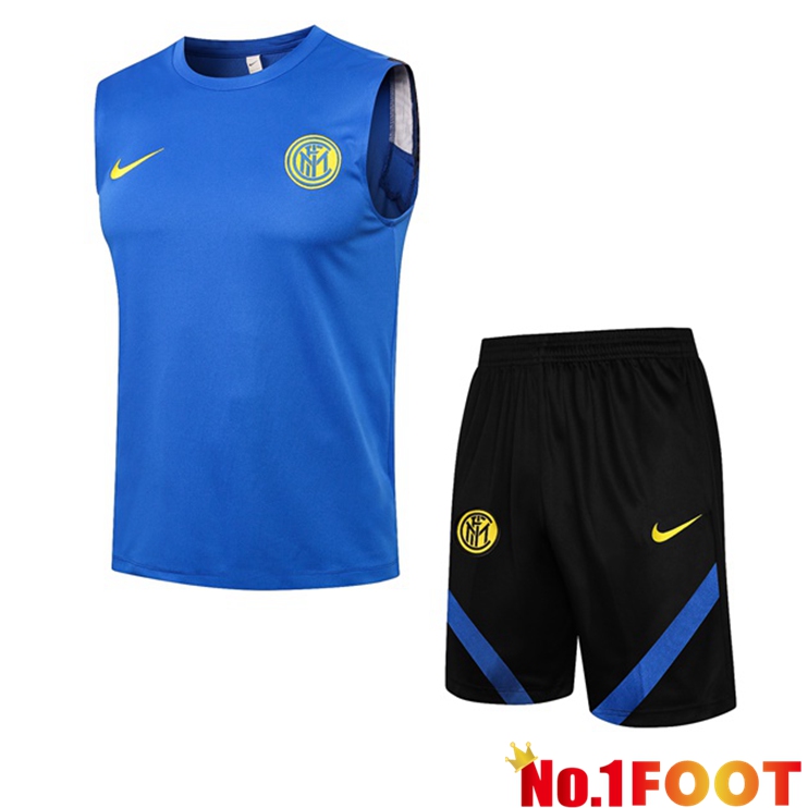 Inter Milan Football Vest + Shorts Blue 2021/2022