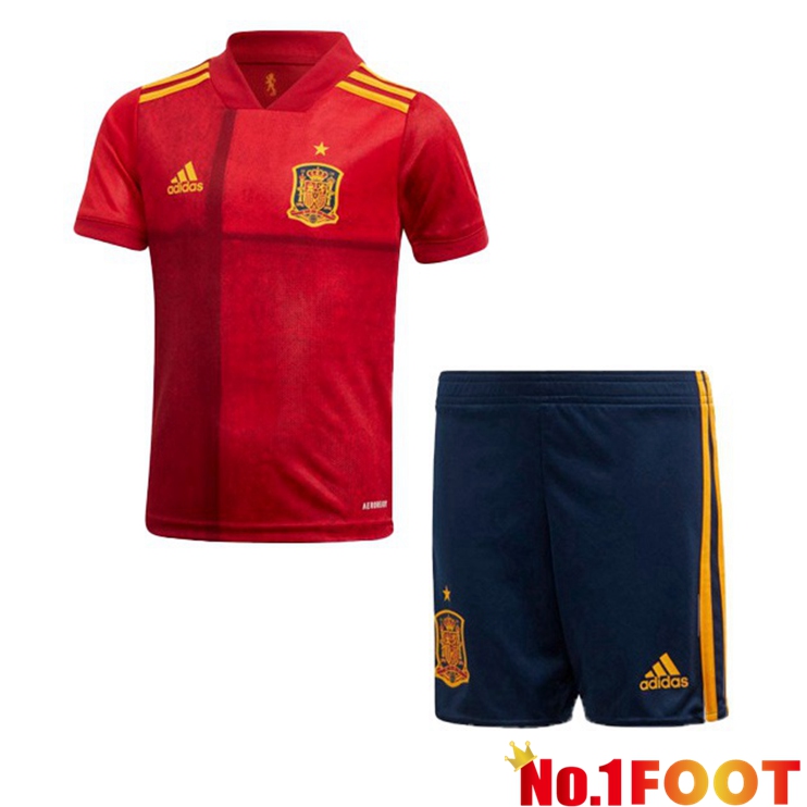 Spain Kidss Home Jersey 2020/2021