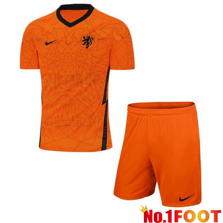 Netherlands Kidss Home Jersey 2020/2021