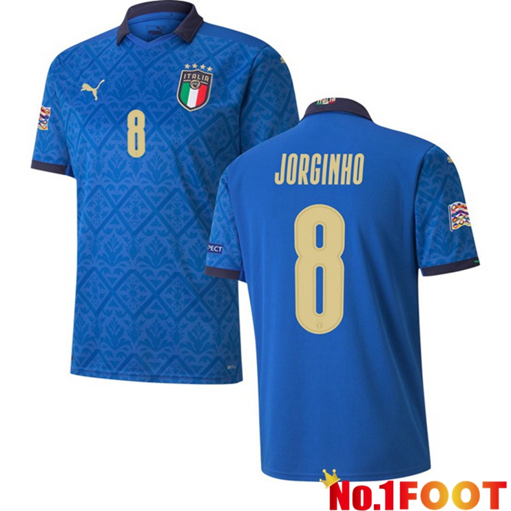 Italy (JORGINHO 8) Home Jersey 2020/2021