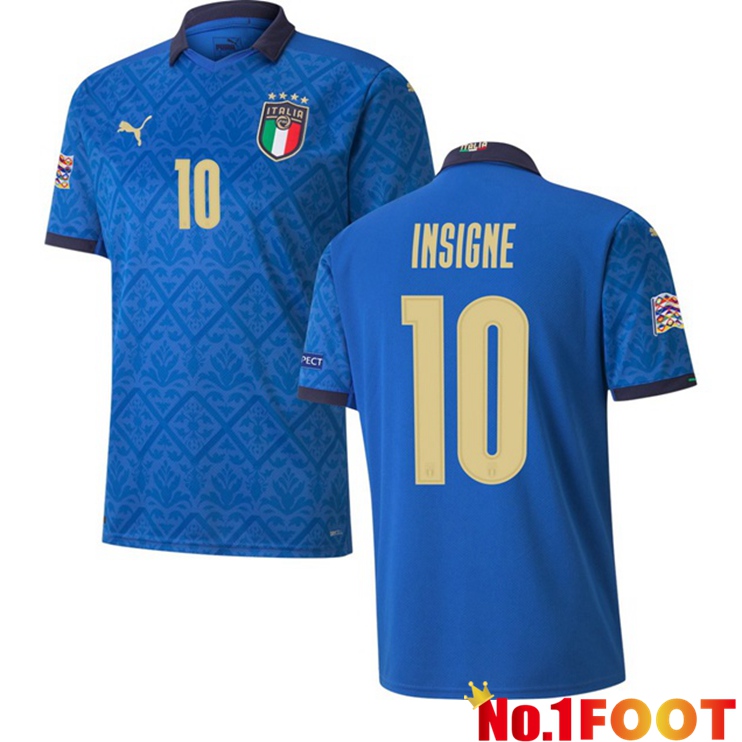 Italy (INSIGNE 10) Home Jersey 2020/2021