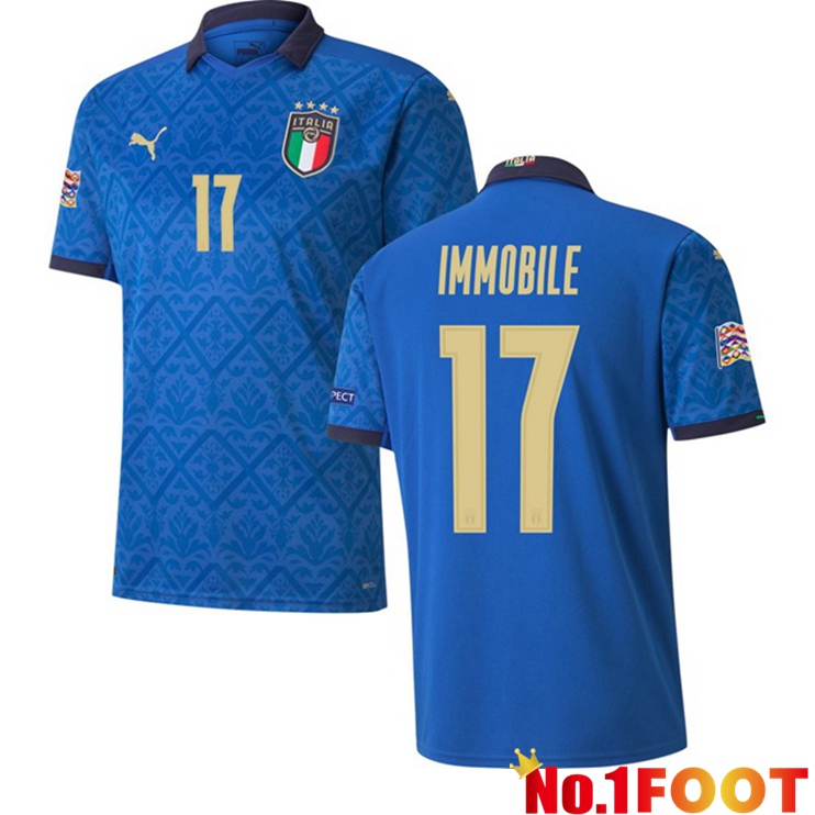 Italy (IMMOBILE 17) Home Jersey 2020/2021