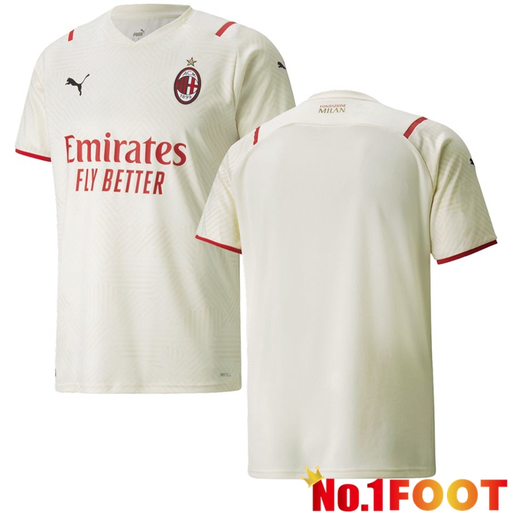 AC Milan Away Jersey Beige 2021/2022