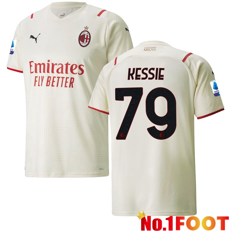 AC Milan（KESSIE 79）Away Jersey Beige 2021/2022