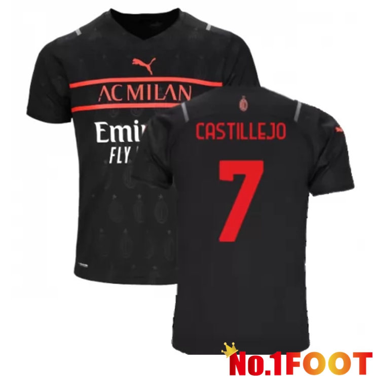 AC Milan（SHEVCHENKO 7）Third Jersey Black 2021/2022