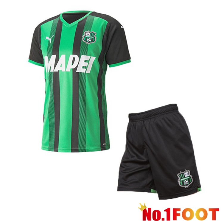 US Sassuolo Kids Home Jersey 21/22