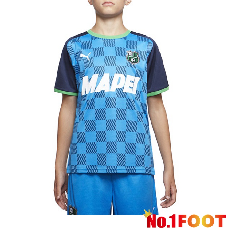 US Sassuolo Kids Third Jersey 21/22 - Click Image to Close