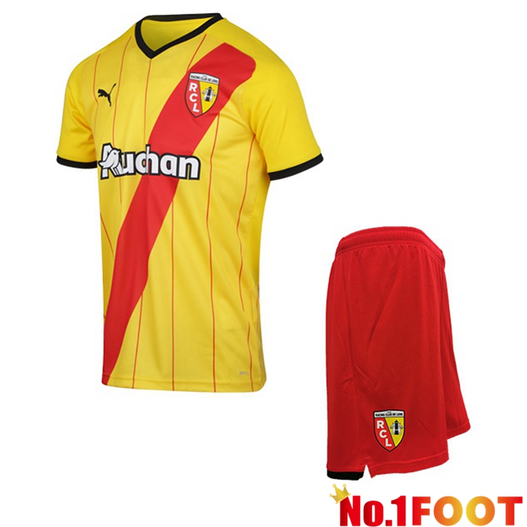 RC Lens Kids Home Jersey 21/22