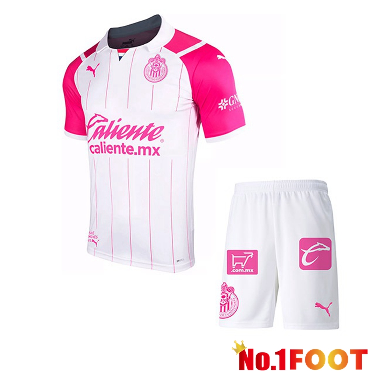 CD Guadalajara Kids Special Edition Rose White 2021/22