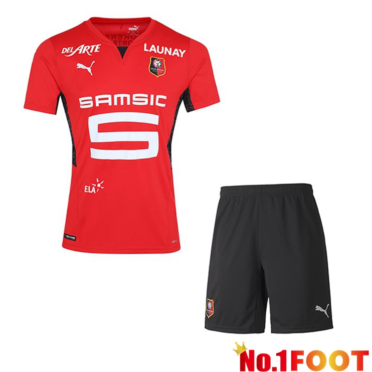 Stade Rennais Kids Home Jersey 21/22