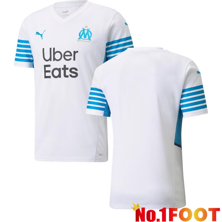 Olympique Marseille Home Jersey White/Blue 2021/2022