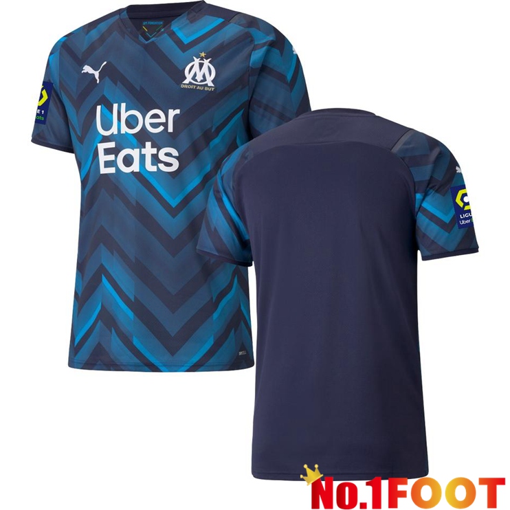 Olympique Marseille Away Jersey Blue Marine 2021/2022