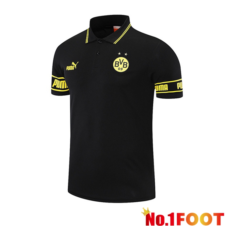 Dortmund Polo Shirt Black 2021/2022