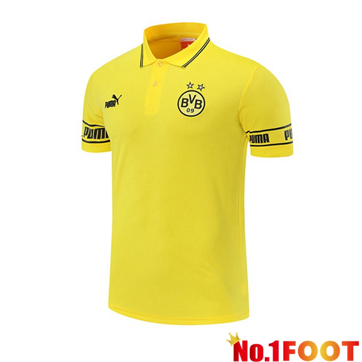 Dortmund Polo Shirt Yellow 2021/2022